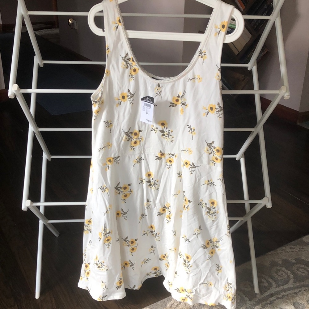 Sunflower Skater Dress
